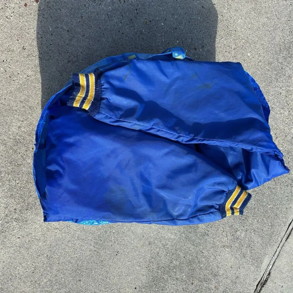Vintage 1960s Butwin Faribault Boksprings Rugby Club Bomber Varsity Jacket Large